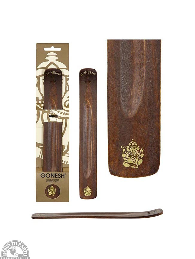Wood Incense Stick Holder Down to Earth Distributors Inc.