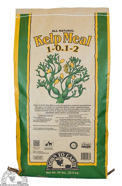 Kelp Meal 1-0.1-2 50lb ^ | Down to Earth Distributors, Inc.