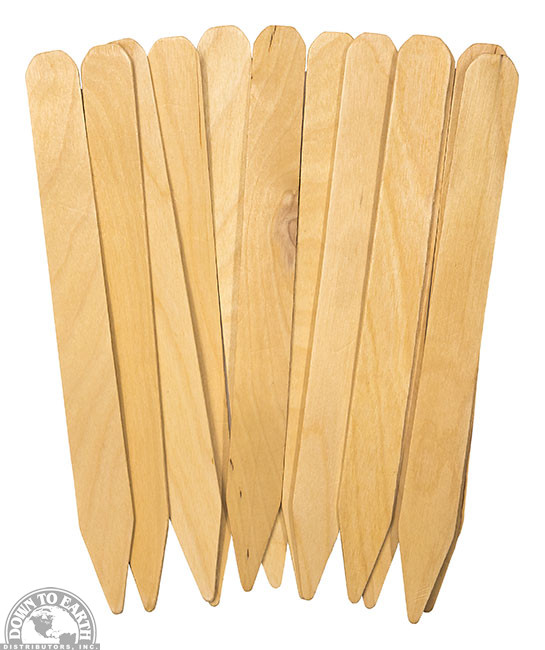 Wood Plant Labels 12" Cs250 Down to Earth Distributors Inc.