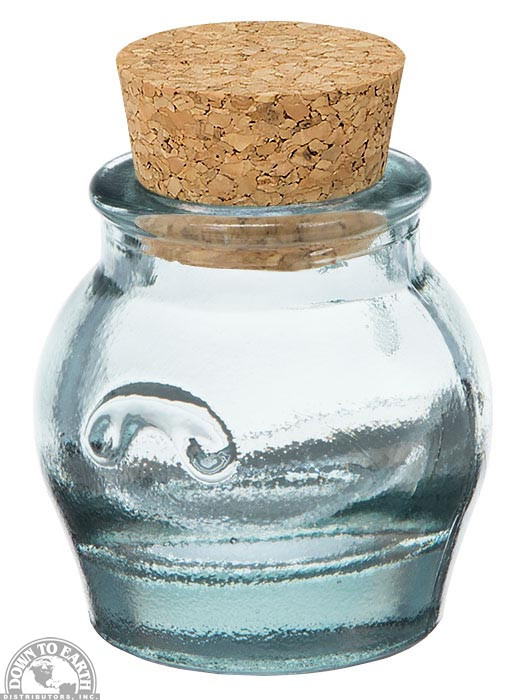 Jar Mini Apple 25cc Cork Down to Earth Distributors Inc.