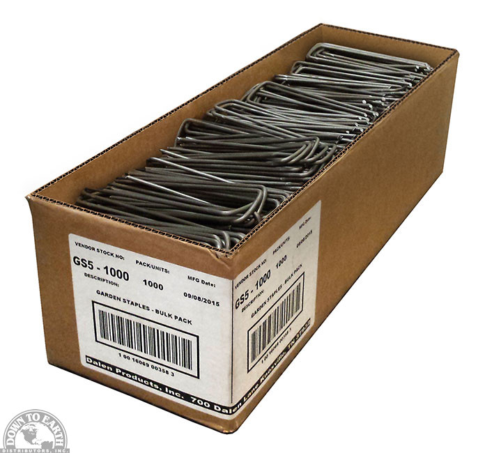 Garden Staples 4"bulk Cs1000 Down to Earth Distributors Inc.