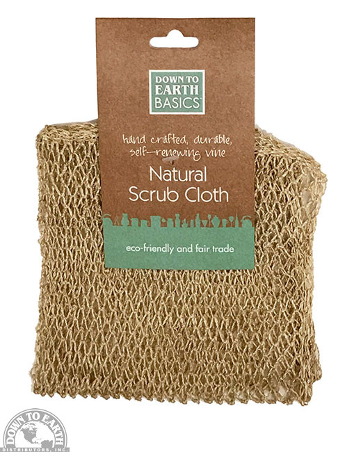 Natural Vine Scrub Cloth | Down to Earth Distributors Inc.