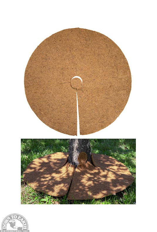 Coir Latex Mat 24" Round Down to Earth Distributors Inc.
