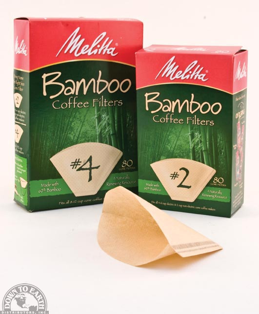Coffee Filter Bamboo 2 80ct Down to Earth Distributors Inc.