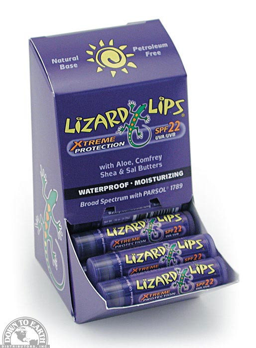 Lizard Lip Balm Spf 22 Down to Earth Distributors Inc.