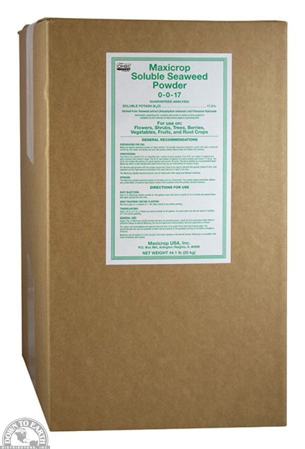 Maxicrop Powder 44lb | Down to Earth Distributors Inc.