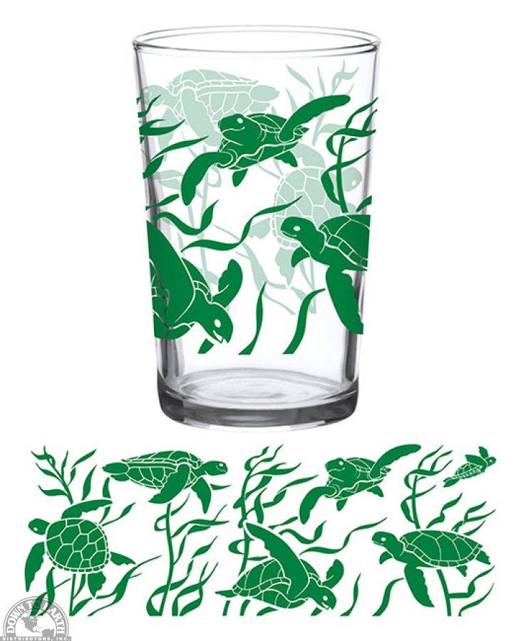 Vintage Sea Turtle Glas 7z | Down to Earth Distributors Inc.