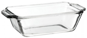 Loaf Pan Clear Glass 1.5 Qt