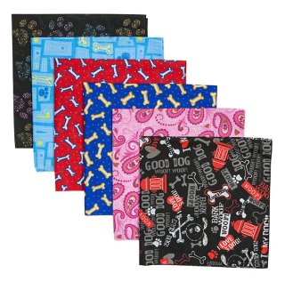 Bandana Dog Patterns Asst