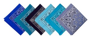 Bandana Ocean Colors Assorted