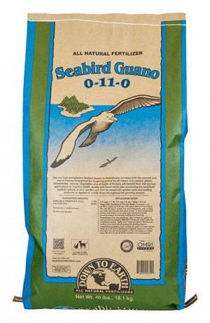 Down To Earth Fertilizer USA Seabird Guano 0-11-0   40lb