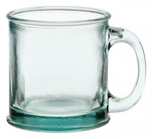 Recycled Glass Handmade Mug