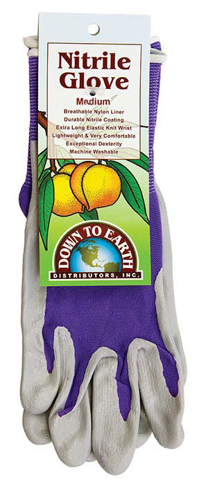 Glove Atlas Nitrile Med Purple