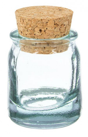 Jar Mini Round 25cc Cork