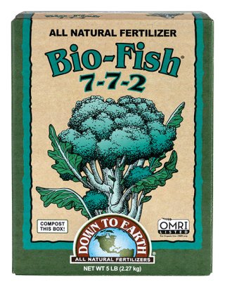 Bio-fish 7-7-2   5lb - Fertilizer - Made In USA