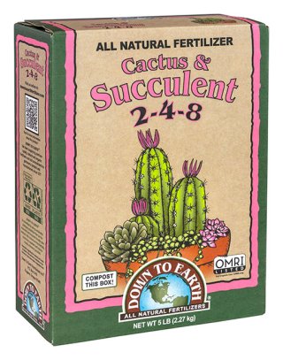 Cactus & Succulent 2-4-8  5lb - wholesale fertilizer - cactus mix