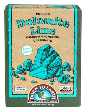 Dolomite Lime  5lb - fertilizer 0 - Made In USA