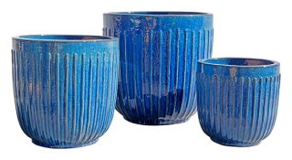 Vertical Invitation Blue Set/3