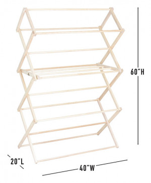 Clothes Drying Rack Xlarge 60"