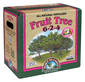 Fruit Tree 6-2-4 15lb - Down To Earth Fertilizer