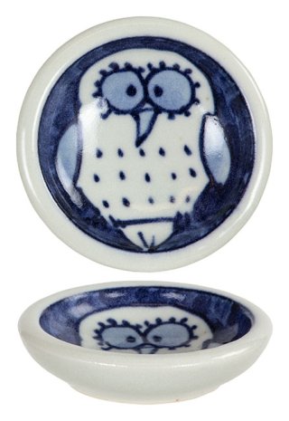 Sauce Dish 3" Perching Owl*f/a