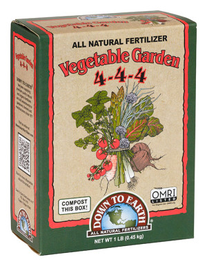 Vegetable Garden 4-4-4 Mini 1lb