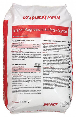Magnesium Sulfate 9.8%  50lb