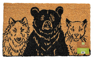 Coir  Mat pvc Trio 18"x30"