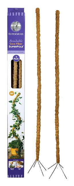 Bendable Coco Fiber Pole 2pk - WHOLESALE