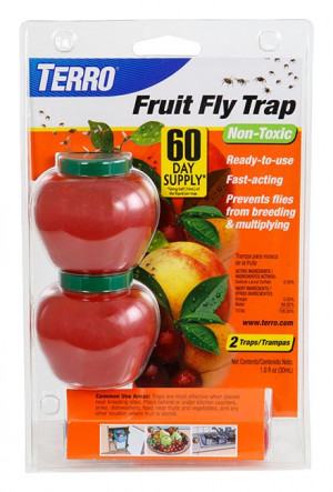 Safer Brand Safer Home Indoor Ready-to-Use Fruit Fly Trap (2 Traps