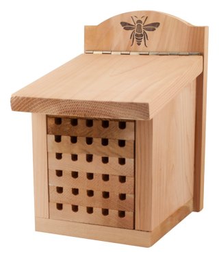 Mason Bee House Cedar Sm^