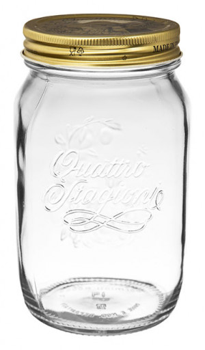 Qs Canning Jar 1lt W/lids