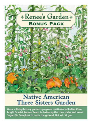 Renee's Garden -  Three Sisters Garden Bonus Seeds