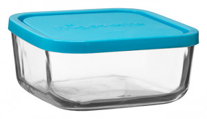 Storage Dish W/lid 6" Sqr