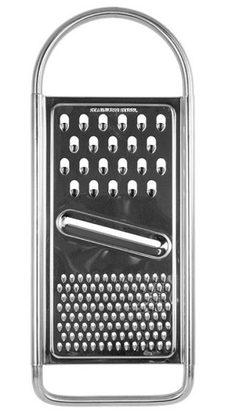 Grater Flat 3 Way Ss Heavy