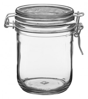 Fido Cylinder Jar .5lit.17oz