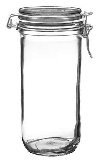 Fido Cylinder Jar 1lit 33.75oz