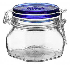 Fido Jar .5lt Blue Lid