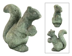 Concrete Squirrel - Garden Sculpture