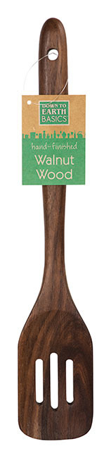 Cooks Slotted Spoon 13" Walnut