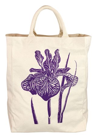 Cotton Canvas Bag Iris - Tote Bag