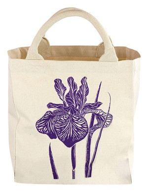 Canvas Tote Iris Medium - Tote Bag - Cottagecore