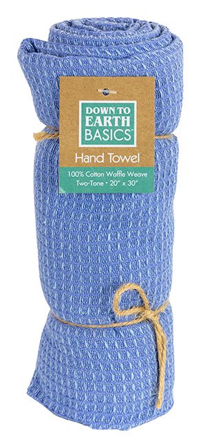 Waffle Towel Blue - Wholesale Cotton Towels