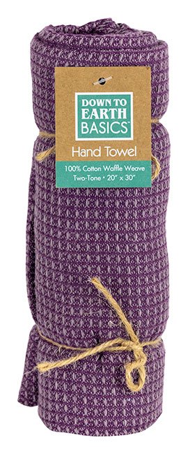 Waffle Towel Purple - Wholesale Cotton Towels
