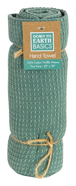 Waffle Towel Green Wholesale Cotton Towels