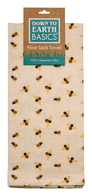 Kitchen Towel Little Bees - 100% Cotton