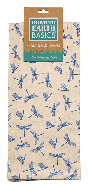 Kitchen Towel Little Dragonflies - 100% cotton