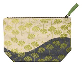 Canvas Pouch Dandelion Large- Dandelion Pattern