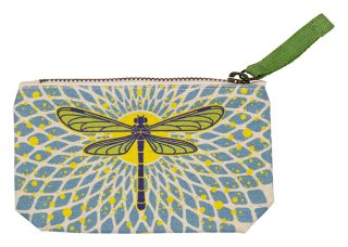 Canvas Pouch Dragonfly Small- wholesale accessories
