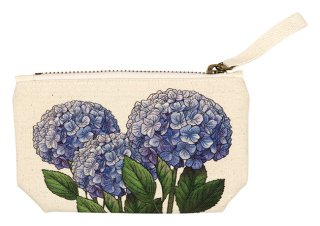 Canvas Pouch Hydrangea Small- Wholesale Accessories